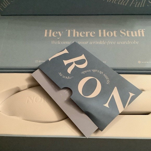 NORI Press Handheld Steam Iron White N2-1WH 24-0719 NEW OPEN BOX​​ - Picture 12 of 15